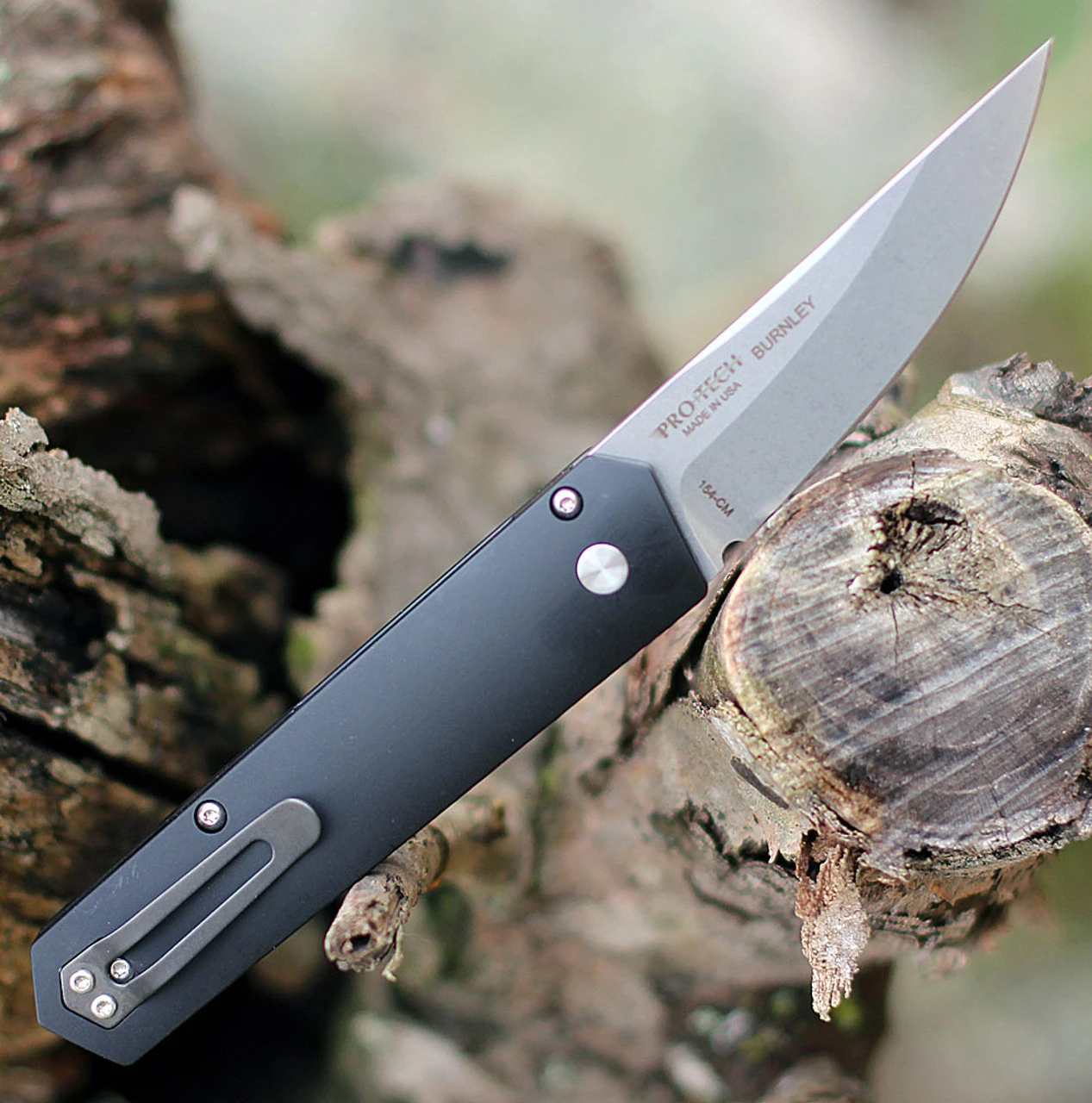 Boker Plus USA Kwaiken Compact Automatic Blk Alum (3.3" 154CM SW) 01BO254 4 Boker Plus USA Kwaiken Compact Automatic Blk Alum (3.3" 154CM SW) 01BO254 - Image 2