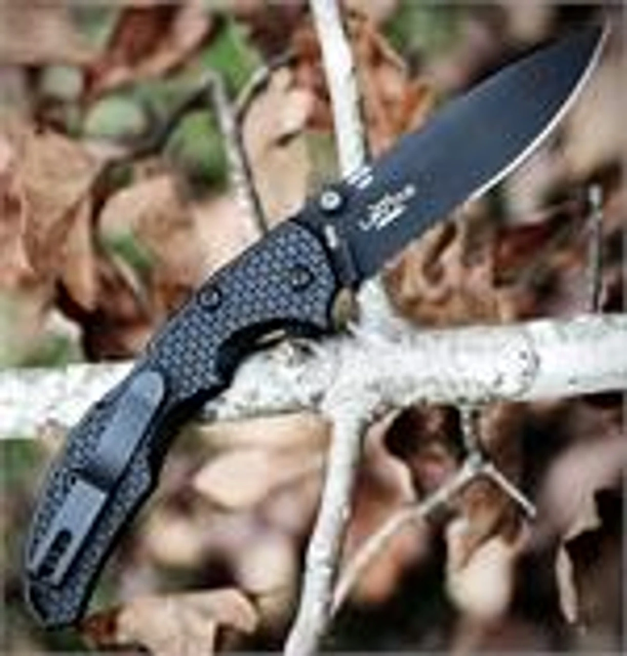 Boker Plus USA 01BO371 Patriot Black, 3.3" 154CM Black Combo Blade, Black FRN Handle 4 Boker Plus USA 01BO371 Patriot Black, 3.3" 154CM Black Combo Blade, Black FRN Handle - Image 2