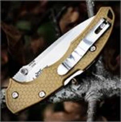 Boker Plus USA 01BO373 Patriot Coyote, 3.3" 154CM Plain Blade, Beige FRN Handles -Boker 01bo373.3 84482.1566585870