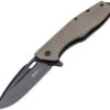 Boker Plus 01BO759 Caracal, 3.4" D2 Plain Black Blade, Khaki G-10 Handle 1 Boker Plus 01BO759 Caracal, 3.4" D2 Plain Black Blade, Khaki G-10 Handle -Boker 01bo759 69053.1566586186