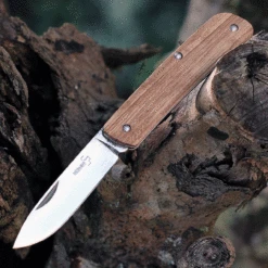 New Arrival 12 Boker Plus Tech Tool 1 Folding Knife BOP01BO843, 2.80" 12C27 Sandvik Plain Blade, Zebrawood Handles