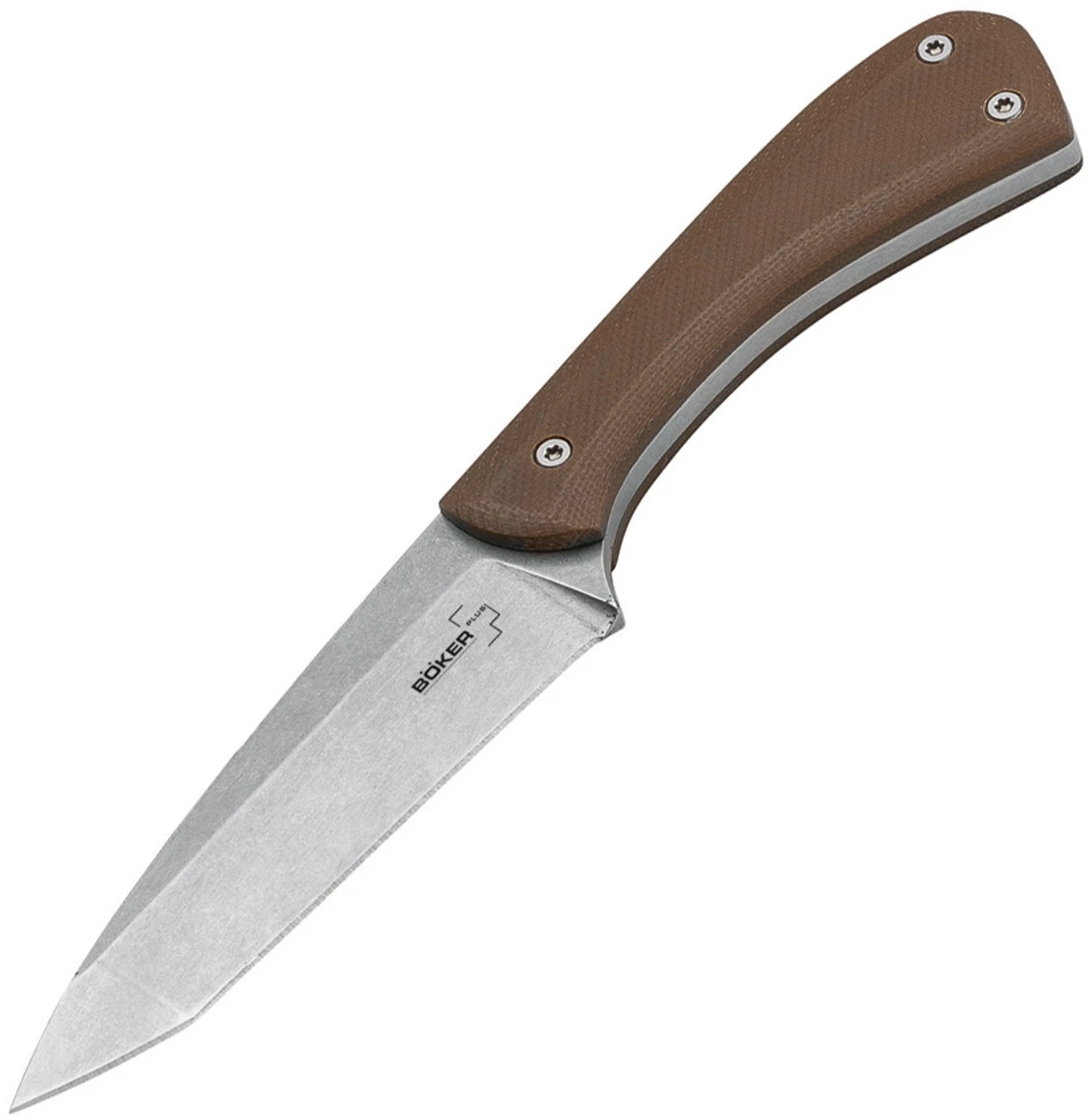 Boker Plus 02BO009 GoBag Fixed Blade, 3.1" D2 Plain Blade, Coyote Brown G-10 Handle 3 Boker Plus 02BO009 GoBag Fixed Blade, 3.1" D2 Plain Blade, Coyote Brown G-10 Handle