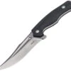 Boker Plus 02BO771 Masada, 4.6" Stonewash D2 Plain Blade, Black G-10 Handle -Boker 02bo771 49298.1566586176