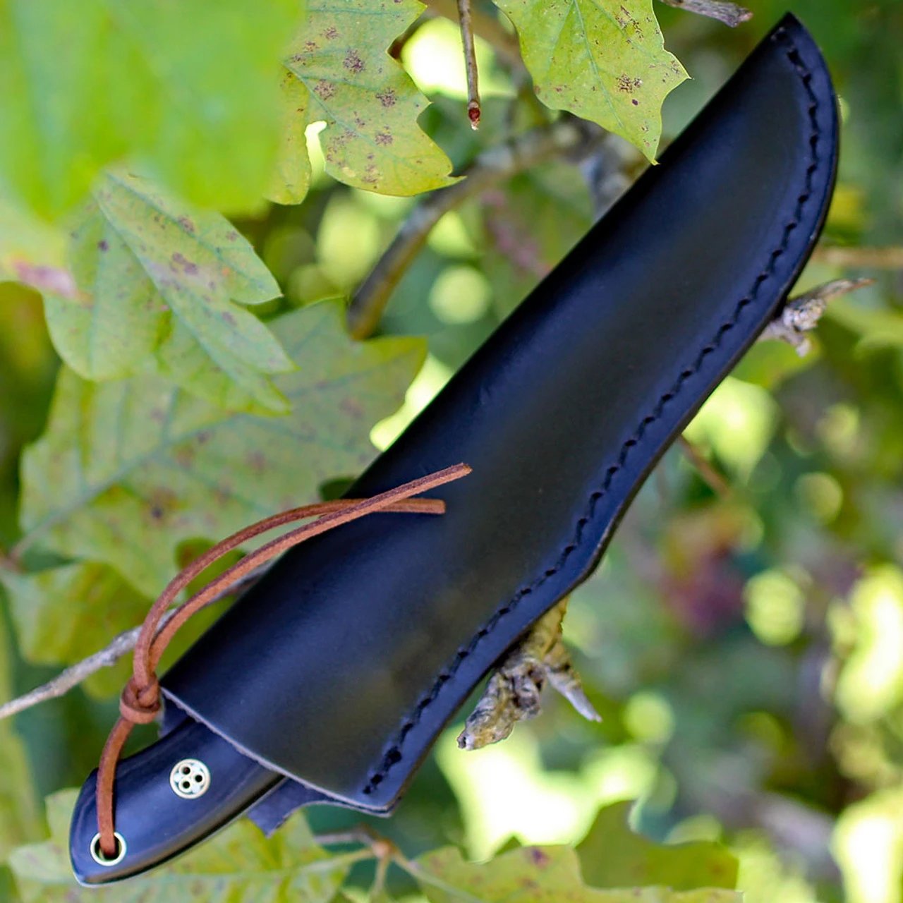 Boker Magnum Trail, 3.25" Satin Finish 440A Stainless Drop Point Blade, Black Micarta Handle 5 Boker Magnum Trail, 3.25" Satin Finish 440A Stainless Drop Point Blade, Black Micarta Handle - Image 3