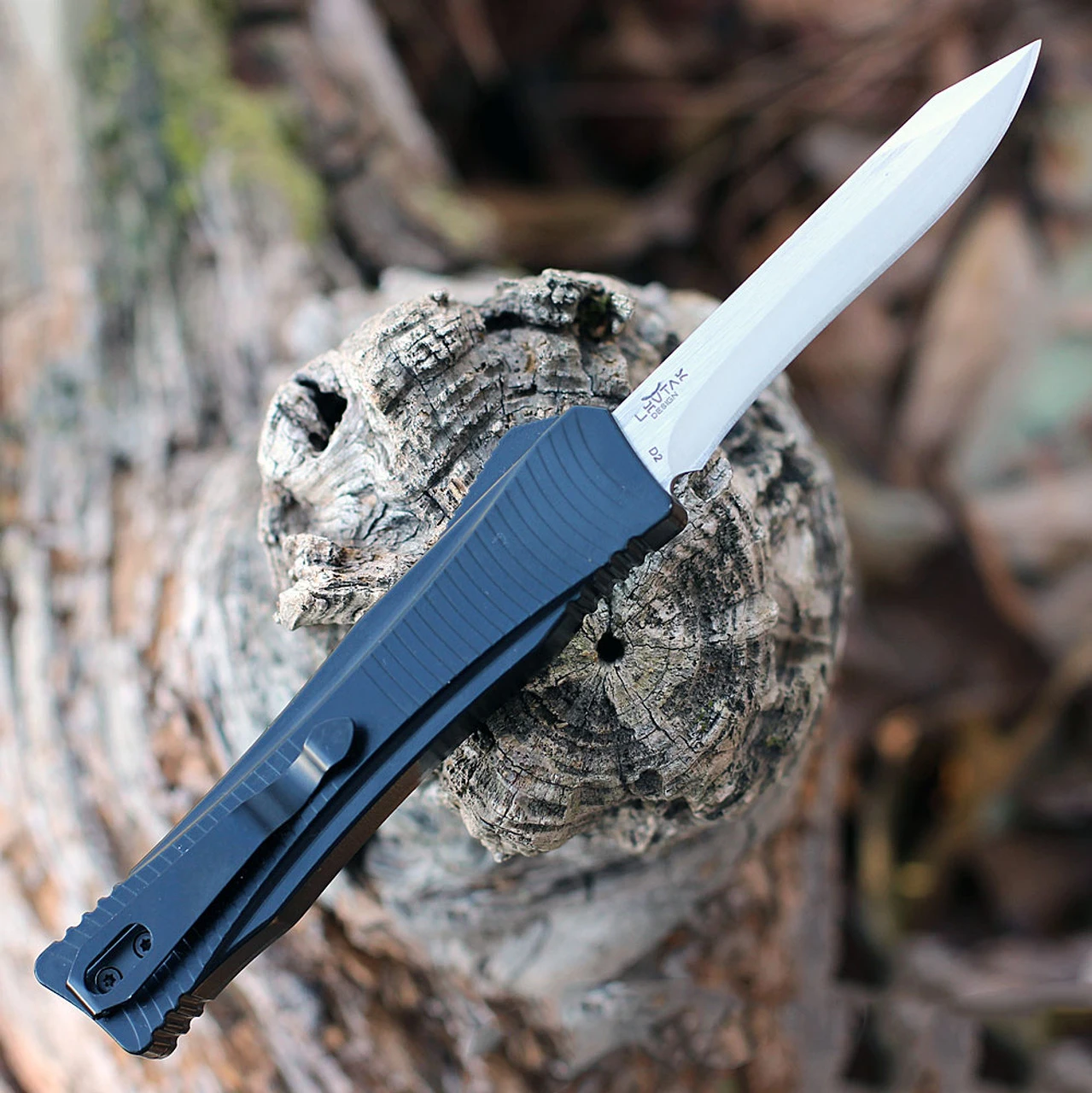 Boker Plus Falcon 2.0 OTF Automatic Blk Alum (3.4" D2 Satin Recurve) 06EX245 4 Boker Plus Falcon 2.0 OTF Automatic Blk Alum (3.4" D2 Satin Recurve) 06EX245 - Image 2