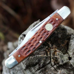 Boker Tree Brand 110726 Stockman, Brown Jigged Bone Handle -Boker BO110726.4 54669.1646753325