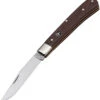 Boker Trapper Uno 112565, 3.07" 440C Steel, Desert Ironwood Handle -Boker BO112565 28209.1588188774