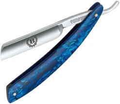Boker Paua Folding Razor - Blue Paua (3" Carbon Steel) 140554
