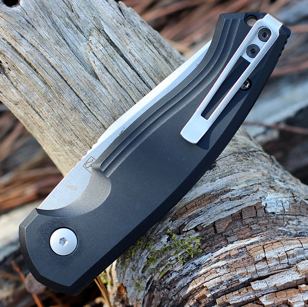 Boker Plus Karakurt Automatic Blk Alum (3.1" 154CM Satin) 01BO363 6 Boker Plus Karakurt Automatic Blk Alum (3.1" 154CM Satin) 01BO363 - Image 4