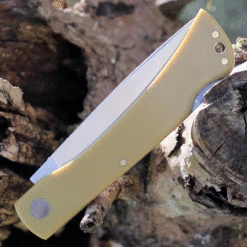 Boker Plus Rangebuster - Yellow Polymer (3.5" High Carbon Satin) 01BO020 -Boker BOP01BO020.2 16011.1628187621