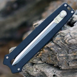 Boker Plus Slike Manual OTF - Black G-10 (3" D2 Satin Dagger) 01BO411 -Boker BOP01BO411.4 86041.1667500637
