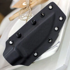 Boker Plus Little Rok - Brown Micarta (4" SK-85 Blk) Blk Kydex 02BO026 -Boker BOP02BO026.2 59545.1646838044