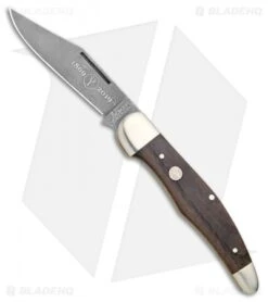 Boker 20-20 150th Anniversary Damascus Series Pocket Knife 5.25" Chestnut