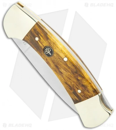 Boker 3000 Lockback Knife Curly Birch (3.4" Satin) 117100 4 Boker 3000 Lockback Knife Curly Birch (3.4" Satin) 117100 - Image 2