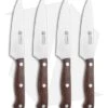Boker Arbolito 4-Piece Steak Knife Set Guayacan Wood -Boker Boker ARBOLITO STEAK SET GUAYACAN 03BA8310 BHQ 116350 LS