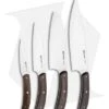 Boker Anso Pure CPM 5-Piece Kitchen Knife Set Oak Wood W/ Magnetic Block -Boker Boker Anso Pure CPM 5 Piece Kitchen Set Oak Wood Magnetic Block BHQ 116561 jr 1 2