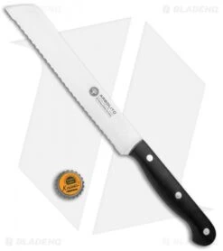 Boker Arbolito 8" Bread Kitchen Knife Black 9 Boker Arbolito 8" Bread Kitchen Knife Black -Boker Boker Arbolito 8in Bread Kitchen Black 03BA8408 BHQ 5448 jr bottlecap