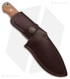 Boker Arbolito Vultur Fixed Blade Knife Olive Wood (3.9" Satin) 02BA415 -Boker Boker Arbolito Vultur FBK Olive Wood 3in Satin BHQ 146781 td sheath