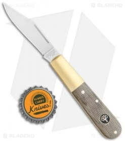 Boker Barlow Expedition 3.25" Traditional Pocket Knife Green Micarta Brass 9 Boker Barlow Expedition 3.25" Traditional Pocket Knife Green Micarta Brass -Boker Boker Barlow Expedition 112941 BHQ 118351 jr bottlecap