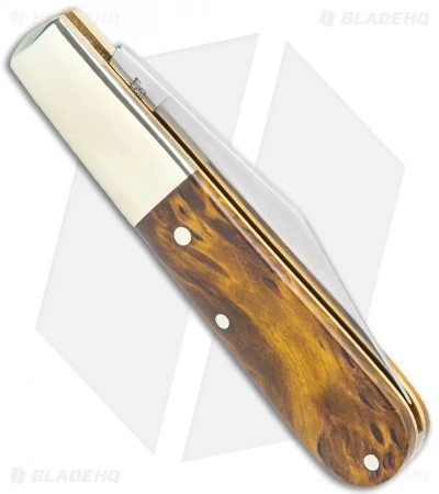 Boker Barlow Pocket Knife Curly Birch Wood (3.3" Satin) 117941 5 Boker Barlow Pocket Knife Curly Birch Wood (3.3" Satin) 117941 - Image 3