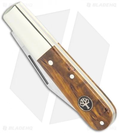 Boker Barlow Pocket Knife Curly Birch Wood (3.3" Satin) 117941 4 Boker Barlow Pocket Knife Curly Birch Wood (3.3" Satin) 117941 - Image 2