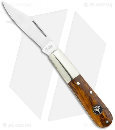 Boker Barlow Pocket Knife Curly Birch Wood (3.3" Satin) 117941 3 Boker Barlow Pocket Knife Curly Birch Wood (3.3" Satin) 117941