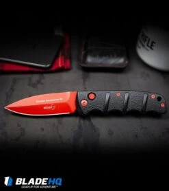Boker Black Widow Kalashnikov Dagger Automatic Knife (3.25" Red D2) 16 Boker Black Widow Kalashnikov Dagger Automatic Knife (3.25" Red D2) -Boker Boker Black Widow Kalashnikov Dagger Automatic Knife Red BHQ92706 kp steel web