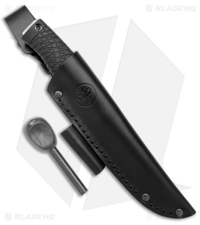 Boker Bronco Fixed Blade Knife Black TPE (4.4" Satin 3V) 121504 5 Boker Bronco Fixed Blade Knife Black TPE (4.4" Satin 3V) 121504 - Image 3