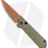 Boker Burnley Kihon Desert Warrior Drop Point Automatic Knife (3.3" Copper D2) -Boker Boker Burnley Kihon Desert Warrior DP Auto Copper D2 01BO955NSOI BHQ 101391 jr