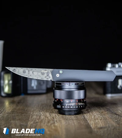 Boker Burnley Kwaiken Automatic Knife Black (3.5" Damascus) 06EX293DAM Pro-Tech 7 Boker Burnley Kwaiken Automatic Knife Black (3.5" Damascus) 06EX293DAM Pro-Tech - Image 5