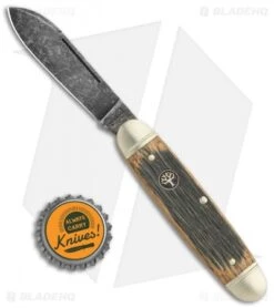 Boker Club Traditional Pocket Knife 3.75" Castle Wood -Boker Boker Club Pocket Knife Castle Wood 113909 BHQ 105701 jr bottlecap