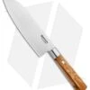 Boker Damascus Olive 6.75" Santoku Kitchen Knife Olive Wood -Boker Boker Damascus Olive Santoku Knife Olive Wood 6.75 Damascus 130437DAM BHQ 111156 LS