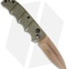 Boker Desert Warrior Left-Hand Kalashnikov Dagger Automatic (3.25" Copper D2) -Boker Boker Desert Warrior Kalashnikov Dagger Left Handed OD Green Copper BHQ 95429 jr 1