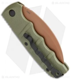 Boker Desert Warrior Kalashnikov Hawkbill Automatic Knife OD Green (Copper) 8 Boker Desert Warrior Kalashnikov Hawkbill Automatic Knife OD Green (Copper) -Boker Boker Desert Warrior Kalashnikov Hawkbill Auto OD Green Copper 01KALS69NSOI BHQ 103273 jr side