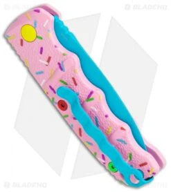 Boker Mini Dessert Warrior Kalashnikov Dagger Automatic Knife (2.5" Blue) Donut 8 Boker Mini Dessert Warrior Kalashnikov Dagger Automatic Knife (2.5" Blue) Donut -Boker Boker Desert Warrior Mini Kalashnikov Dagger Auto Blue Donut BHQ 113886 jr side