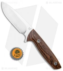 Boker FX-513 Fox Hunter Fixed Blade Knife Ziricote Wood (3.75") 02FX041 -Boker Boker FX 513 Fox Hunter Ziricote Wood 02FX041 BHQ 117271 jr bottlecap