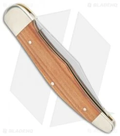 Boker Folding Hunter Lockback Knife Plumwood (4" Satin) 111013 -Boker Boker Folding Hunter LB Plumwood Satin 111013 BHQ 105695 jr side