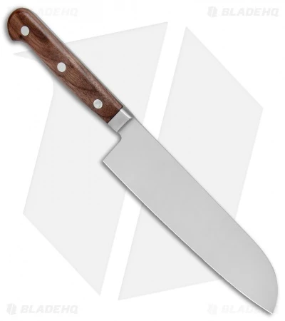 Boker Heritage 7" Santoku Kitchen Knife Walnut Wood 4 Boker Heritage 7" Santoku Kitchen Knife Walnut Wood - Image 2