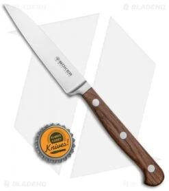 Boker Heritage 3.5" Vegetable Kitchen Knife Walnut Wood -Boker Boker Heritage Paring Knife BHQ 122932 jr bottlecap