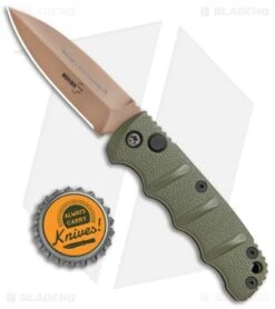Boker Mini Kalashnikov Desert Warrior Automatic Knife Dagger (2.5" Copper D2) -Boker Boker Kalashnikov Automat 74 AUSB OD Green jr bottlecap 1