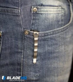 Boker Skull Kalashnikov Dagger Automatic Knife (3.25" Stonewash D2) -Boker Boker Kalashnikov Automatic Knife Black Bead Blast KALS74 BHQ 0103 kp in pocket web 9