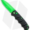 Boker Green Mamba Kalashnikov Dagger Automatic Knife (3.25" Electric Green D2) 2 Boker Green Mamba Kalashnikov Dagger Automatic Knife (3.25" Electric Green D2) -Boker Boker Kalashnikov Black Widow Green jr