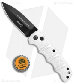 Boker Kalashnikov Dagger Automatic Knife Imperial White (3.25" Black D2) 14 Boker Kalashnikov Dagger Automatic Knife Imperial White (3.25" Black D2) -Boker Boker Kalashnikov Dagger Auto White Black 01KALS34N BHQ 75529 jr bottlecap 3