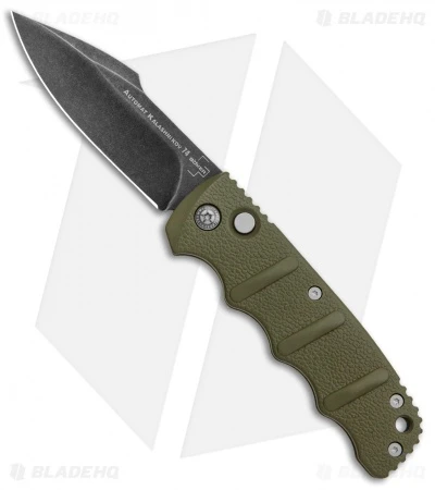 Boker Kalashnikov Harpoon Automatic Knife OD Green (3.25" Smokewash D2) 3 Boker Kalashnikov Harpoon Automatic Knife OD Green (3.25" Smokewash D2)