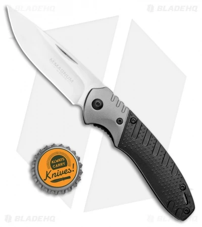 Boker Magnum Advance Pro EDC Liner Lock Knife Black Aluminum (2.8" Black) 7 Boker Magnum Advance Pro EDC Liner Lock Knife Black Aluminum (2.8" Black) - Image 5