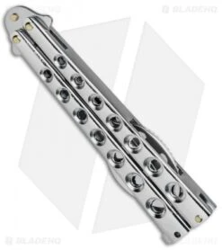 Boker Magnum Balispoon Butterfly Trainer (4" Satin Spoon) 09RY250 -Boker Boker Magnum Balispoon Butterfly Trainer Satin Spoon 09RY250 BHQ 80893 jr side