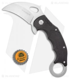Boker Magnum Dark Claw Liner Lock Karambit Knife Black G-10 (2.75" Stonewash) 9 Boker Magnum Dark Claw Liner Lock Karambit Knife Black G-10 (2.75" Stonewash) -Boker Boker Magnum Dark Claw Manual Knife Black G 10 BHQ 94422 ns bottlecap