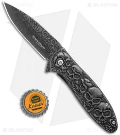 Boker Magnum Dia De Los Muertos Spring Assist Knife (3.3" Smokewash) 01SC519 9 Boker Magnum Dia De Los Muertos Spring Assist Knife (3.3" Smokewash) 01SC519 -Boker Boker Magnum Dia De Los Muertos FL Smokoewash 01SC519 BHQ 28261 jr bottlecap