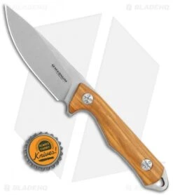 Boker Magnum Hking Companion Fixed Blade Knife Olive Wood (3.75" SW) 9 Boker Magnum Hking Companion Fixed Blade Knife Olive Wood (3.75" SW) -Boker Boker Magnum Hiking Companion Olive Wood SW 02MB211 BHQ 111958 jr bottlecap