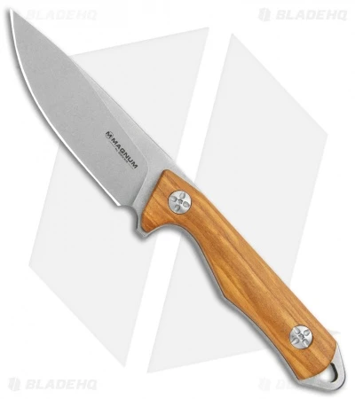 Boker Magnum Hking Companion Fixed Blade Knife Olive Wood (3.75" SW) 3 Boker Magnum Hking Companion Fixed Blade Knife Olive Wood (3.75" SW)